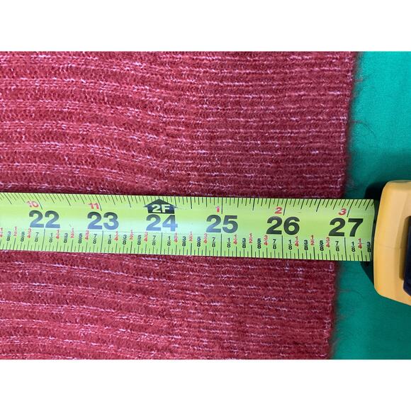 NWT Vero Moda Burnt Orange Leroya Crew Neck Pullover Sweater  Size XL - Picture 15 of 15